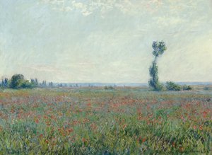 Ett fält med vallmo av Claude Monet