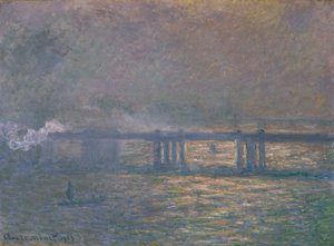 Charing Cross-bron av Claude Monet