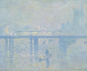Charing Cross-bron  av Claude Monet