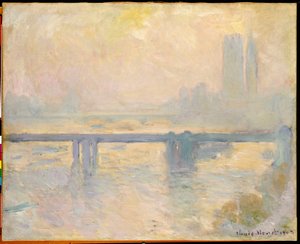 Charing Cross Bridge, 1903 av Claude Monet