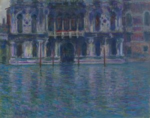 Tyska: Le Palais Contarini Le Palais Contarini av Claude Monet