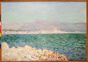 Antibesbukten, 1888 av Claude Monet