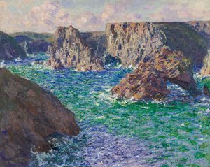La Roche Guibel, Port-Domois av Claude Monet