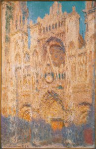 Katedralen i Rouen av Claude Monet