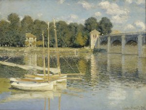 Bron i Argenteuil av Claude Monet