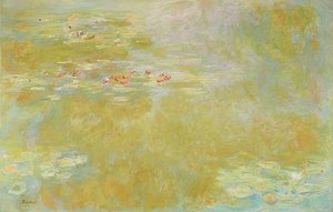 Le bassin aux nymphéas (Näckrosdammen). Omkring 1916 av Claude Monet