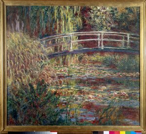 Le bassin aux nympheas, harmonie rose Målning av Claude Monet (1840-1926) 1900 Sön. 0,89 x 1,00 m Paris, musee d