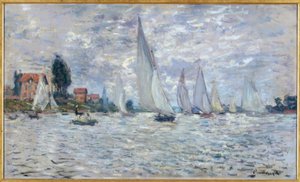 Båtarna. Regattor i Argenteuil av Claude Monet