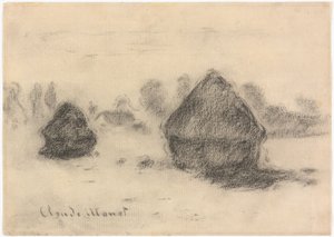 Monet - Högar av vete, 1891, 2013.986 av Claude Monet