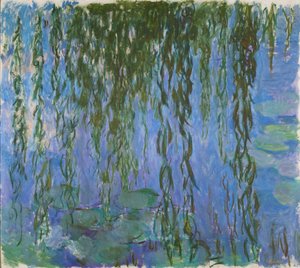 Näckrosor med pilkvistar, 1916-1919. av Claude Monet