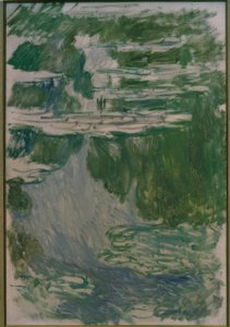 Studera näckrosor av Claude Monet
