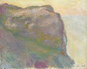 På klippan, Petit D"Ailly; På klippan, vid Petit Ailly, 1896 av Claude Monet