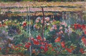 Pionträdgården  av Claude Monet