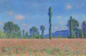 Vallmofältet (Giverny) av Claude Monet