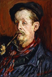 Porträtt av Leon Peltier, 1879 av Claude Monet