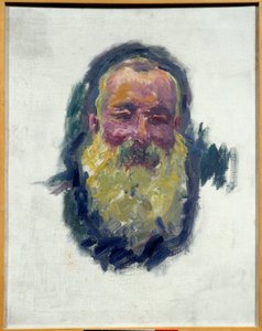 Porträtt av konstnären av Claude Monet