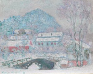 Sandvika, Norge, 1895 av Claude Monet