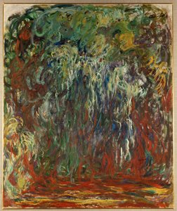 Gråpil, Giverny (olja på duk) av Claude Monet