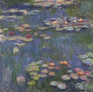 Näckrosor. 1916 av Claude Monet