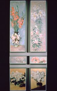 Set med dörrpaneler, 1884-1885 av Claude Monet