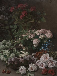 Vårblommor av Claude Monet