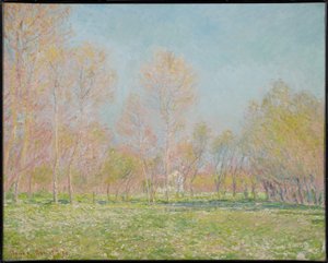 Våren i Giverny av Claude Monet