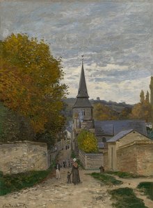 Gata i Sainte-Adresse. 1867 av Claude Monet
