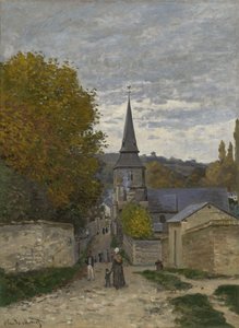 Gata i Sainte-Adresse, 1867 av Claude Monet
