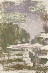 Studie för näckrosorna, 1907 av Claude Monet