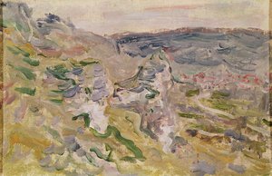 Chantemerle Hills i nära Vétheuil, 1881