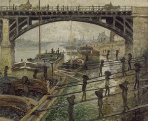 Kolgruvarbetarna av Claude Monet