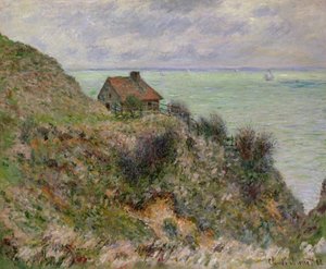 Tulltjänstemannakojan i Pourville, 1882 av Claude Monet