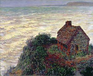 Tulltjänstemannens hus, Varengeville, 1882 av Claude Monet