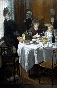 Lunchen av Claude Monet