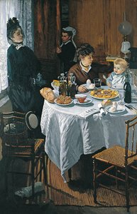 Lunchen av Claude Monet