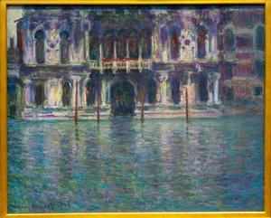 Palazzo Contarini av Claude Monet