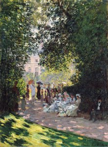 Parc Monceau av Claude Monet