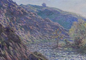 The Petite Creuse River, 1889 av Claude Monet