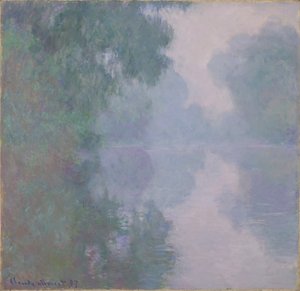 The Seine at Giverny, Morning Mists, 1897 av Claude Monet