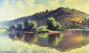 Seinen i Port-Villez, 1883 av Claude Monet