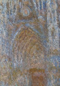Cathedrale de Rouen, portalen solmorgon, blå harmoni Detalj. Målning av Claude Monet (1840-1926) 1893 Sön. 0,91 x 0,63 m Paris, musee d