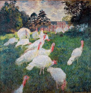 Kalkoner av Claude Monet