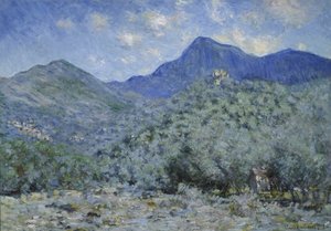 Bra dal, nära Bordighera av Claude Monet