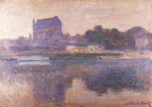 Vernon Church i Fog, 1893 av Claude Monet