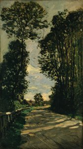 Gåvägen till gården Saint-Siméon, 1864 av Claude Monet