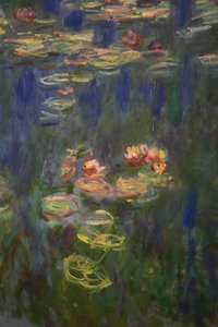 Näckrosor (olja på duk) av Claude Monet