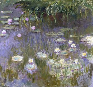 Vattenliljor av Claude Monet