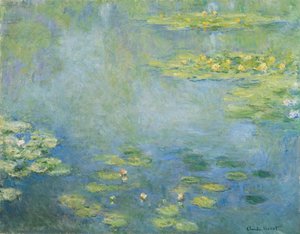 Näckrosor, ca 1906 (olja på duk) av Claude Monet