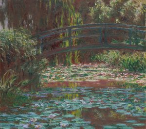 Näckrosdamm av Claude Monet