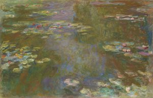 Näckrosdamm av Claude Monet